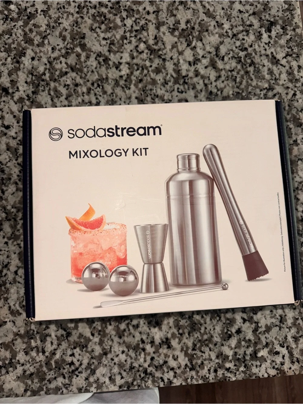 SodaStream Silver Mixology Kit - Stainless Cocktail Set